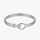 Silver Teardrop Flex Bracelet image 2
