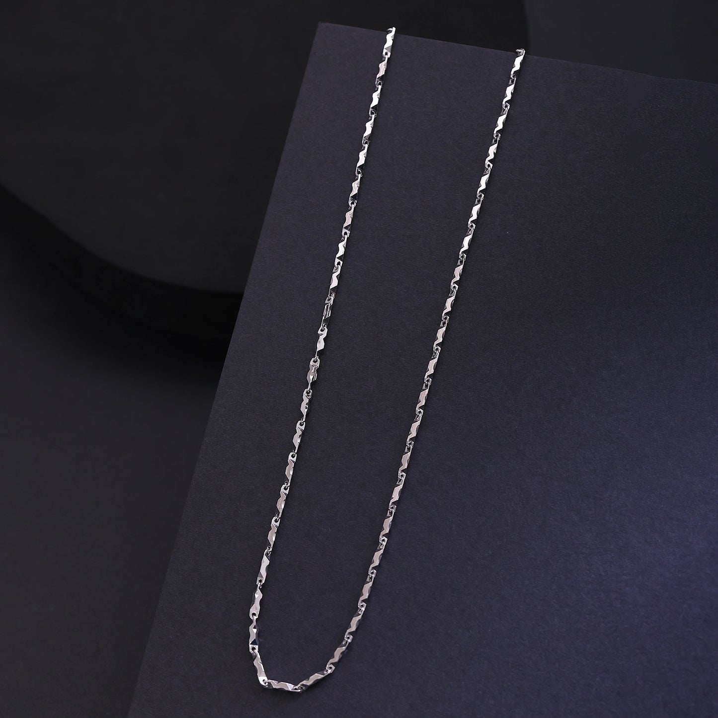 Alencia Prism Twist 925 Sterling Silver Chain Necklace – Limited Edition image 0