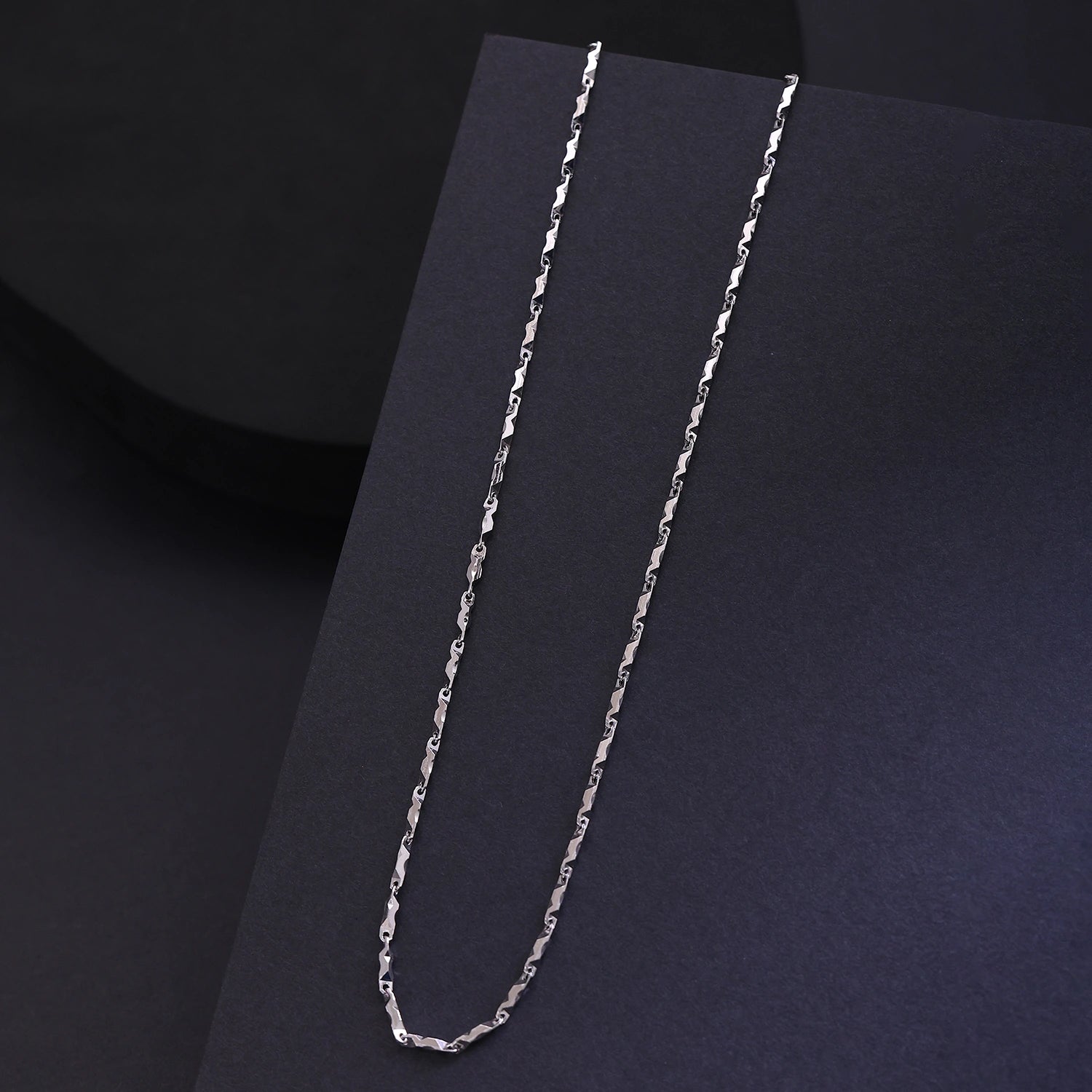 Alencia Prism Twist 925 Sterling Silver Chain Necklace – Limited Edition image 0