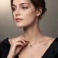 The Alencia Urban Emerald Triquetra Cage Necklace image 1