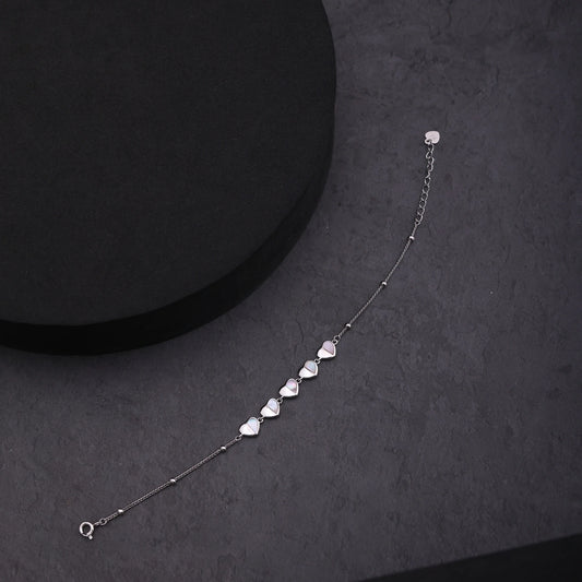 Heart Grace Silver Bracelet image 0