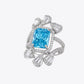 The Alencia Azure Dreamscape Radiant Cocktail Ring image 2