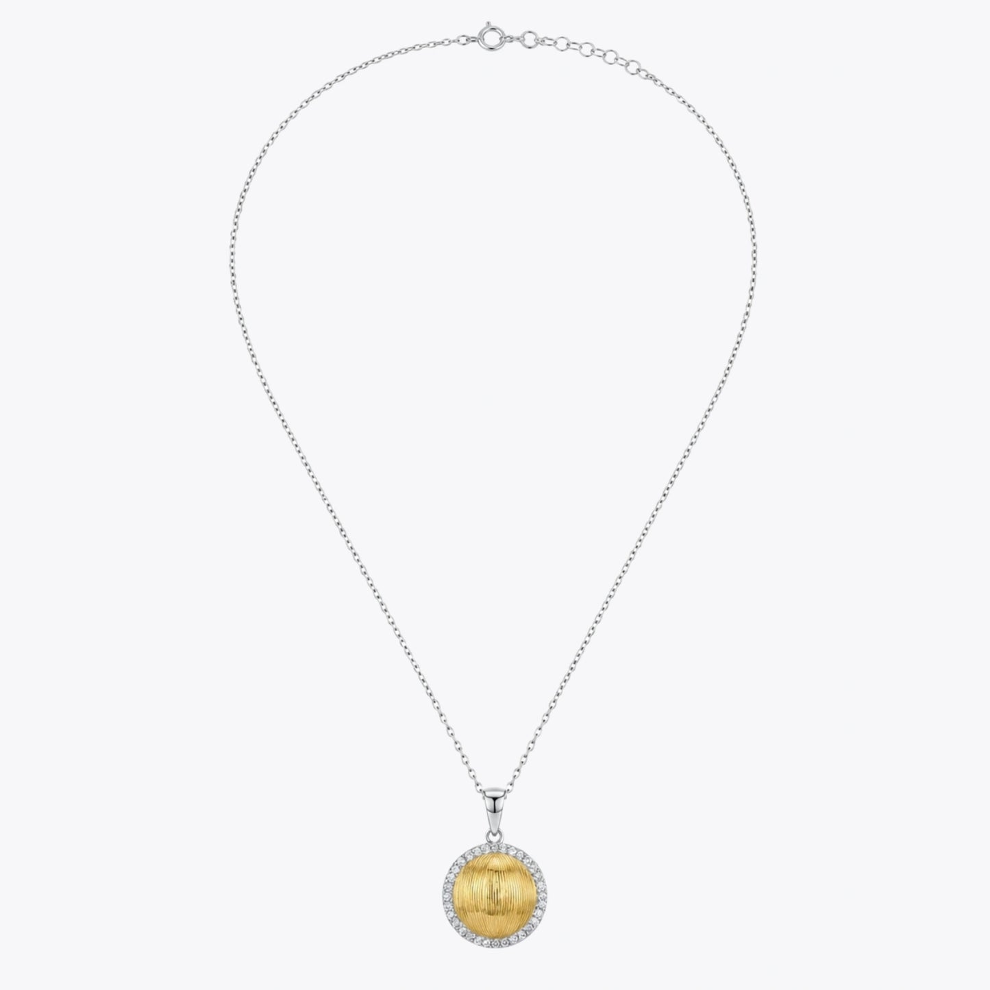 ALENCIA Timeless Silver Grace Necklace &amp; Ring Set image 3