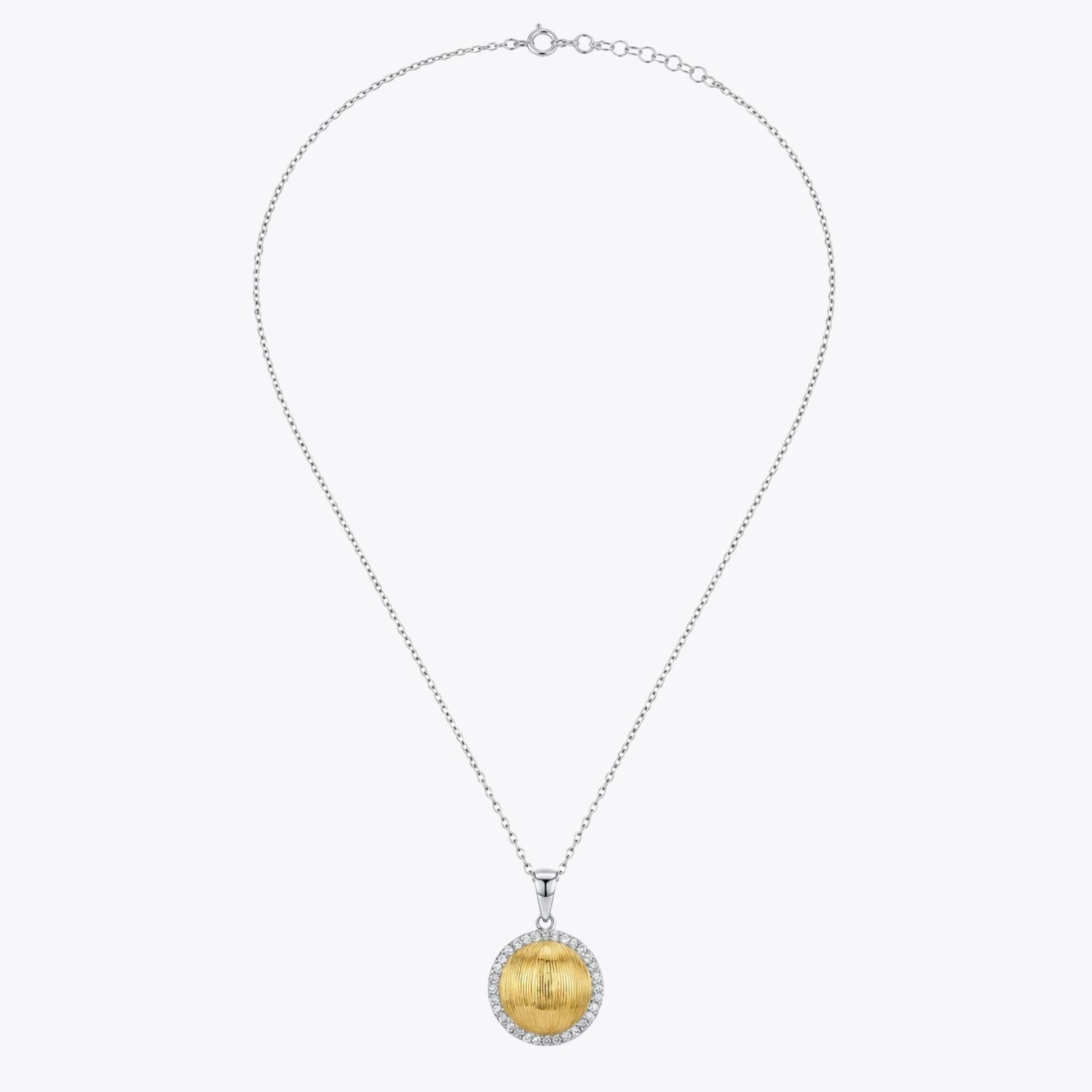 ALENCIA Timeless Silver Grace Necklace &amp; Ring Set image 3
