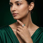 Emerald Harmony Open Ring image 1