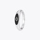 Celestial Oval Signet Ring image 2