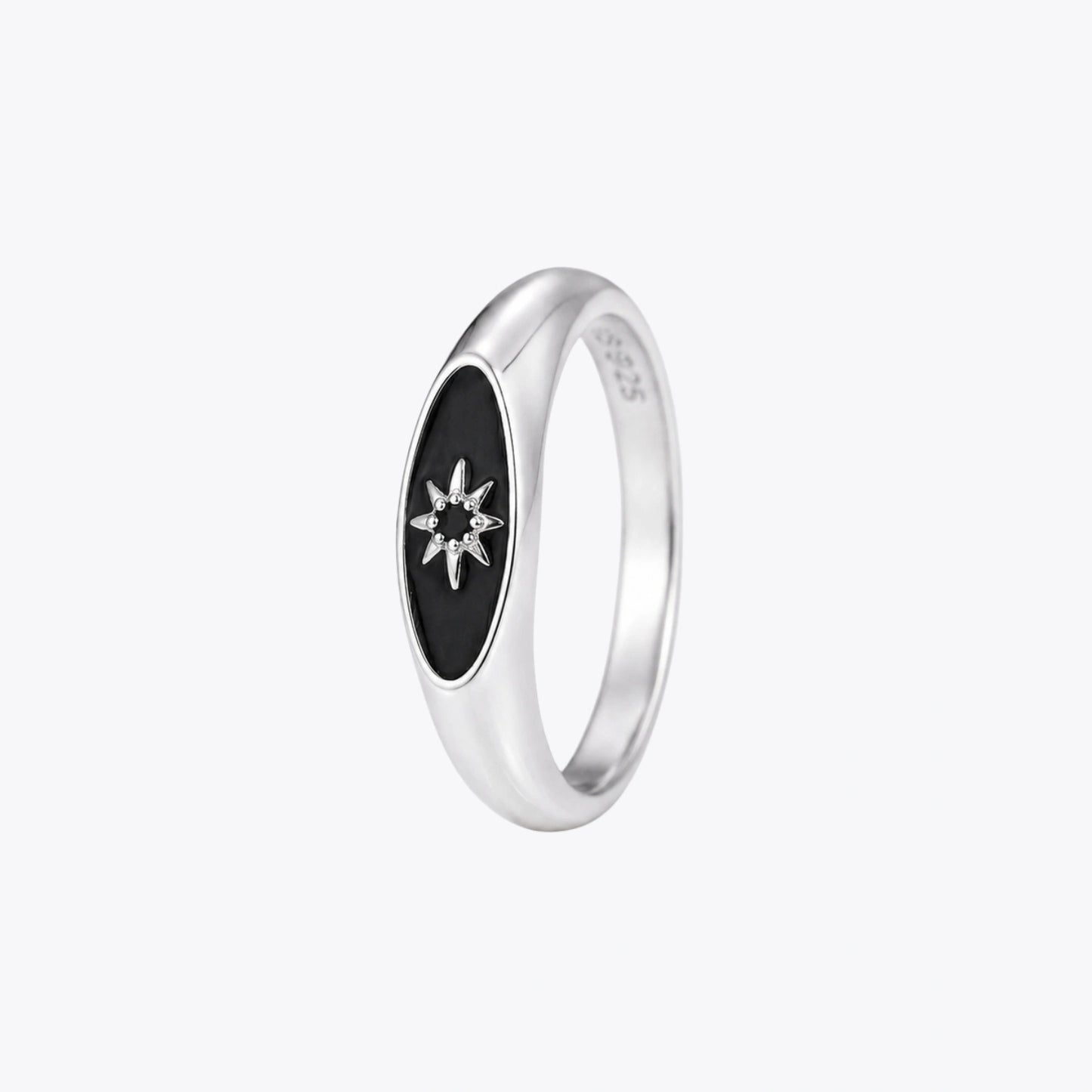 Celestial Oval Signet Ring image 2