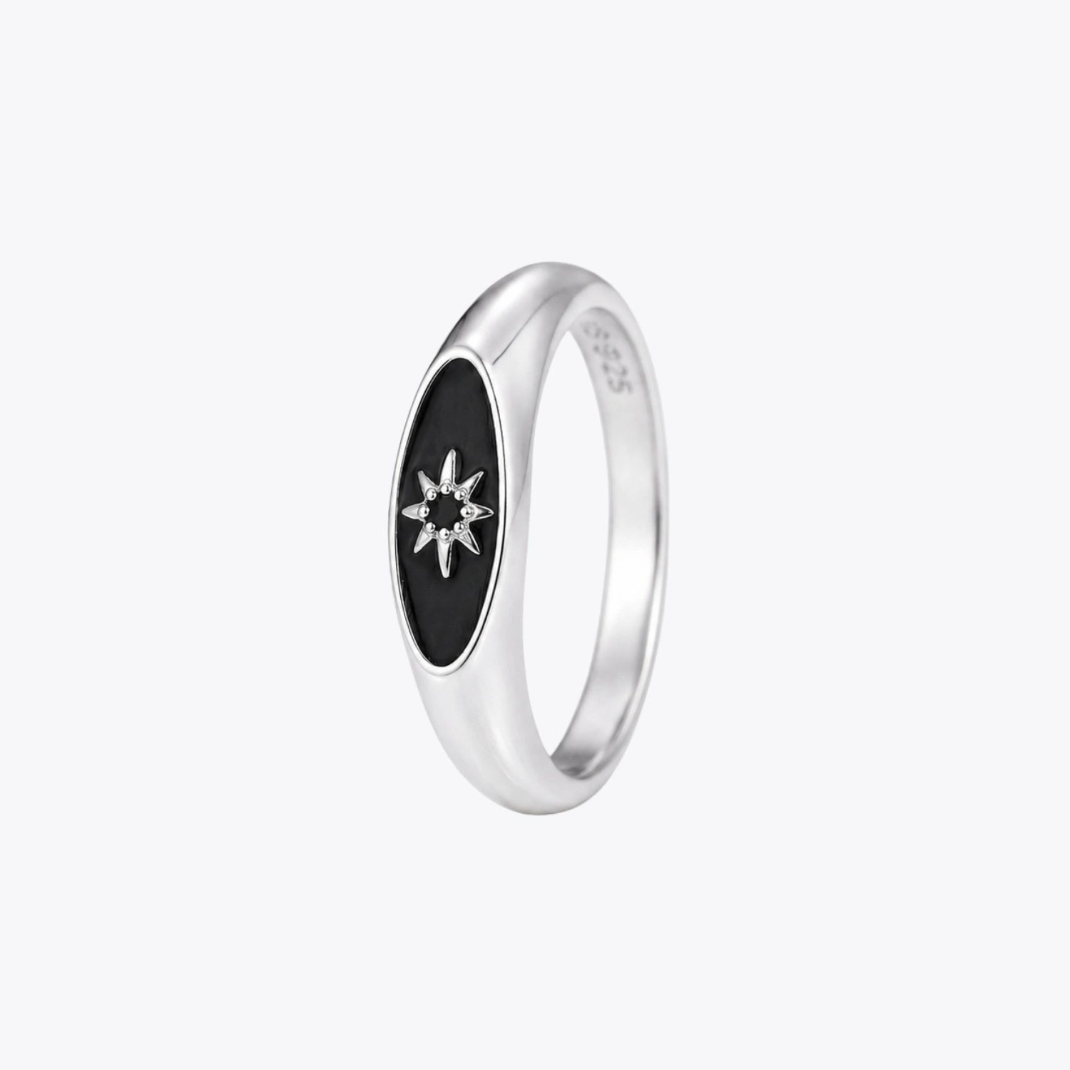 Celestial Oval Signet Ring image 2