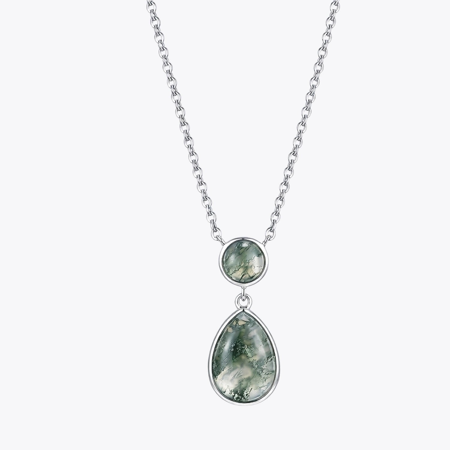 Alencia Moss Agate Forest Drop Set image 3