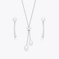 Mariposa Pearl Lariat Set image 2