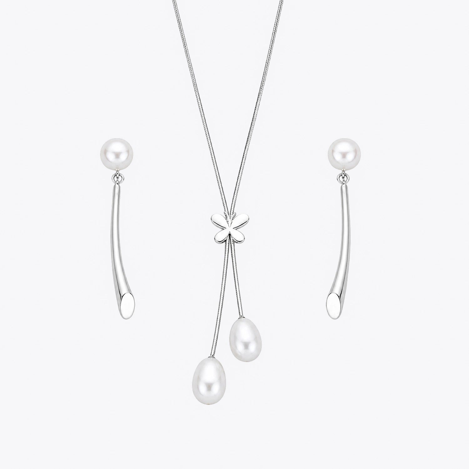 Mariposa Pearl Lariat Set image 2