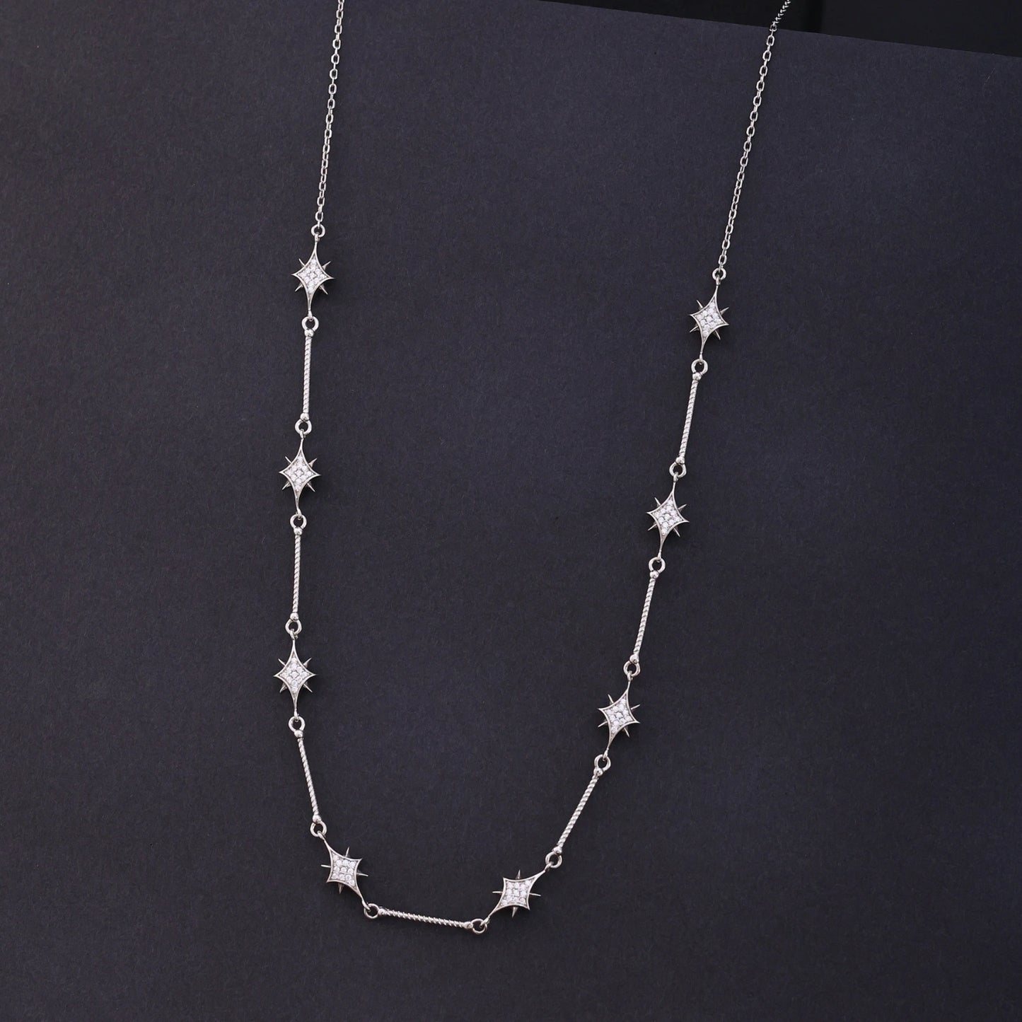 Celestial Star Station Necklace image 0