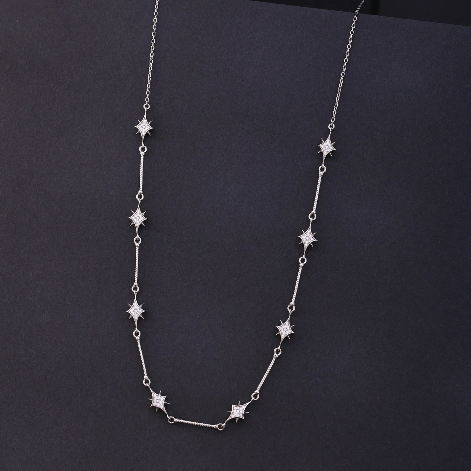 Celestial Star Station Necklace image 0