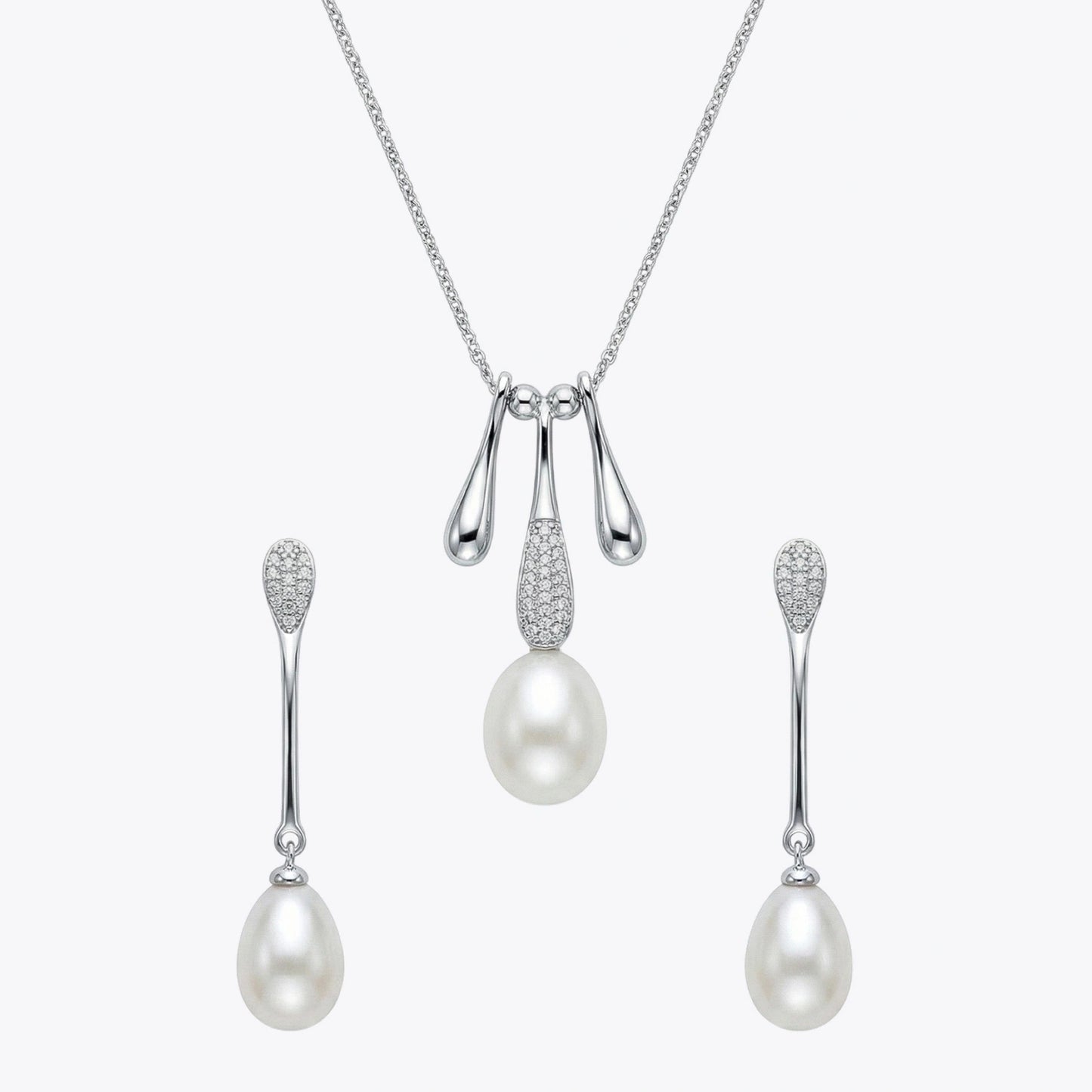 The Ethereal Droplet Pearl Set image 2