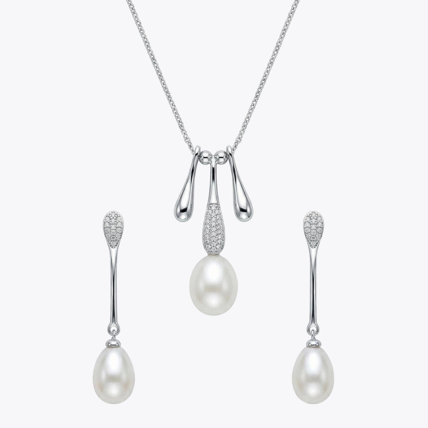 The Ethereal Droplet Pearl Set image 2