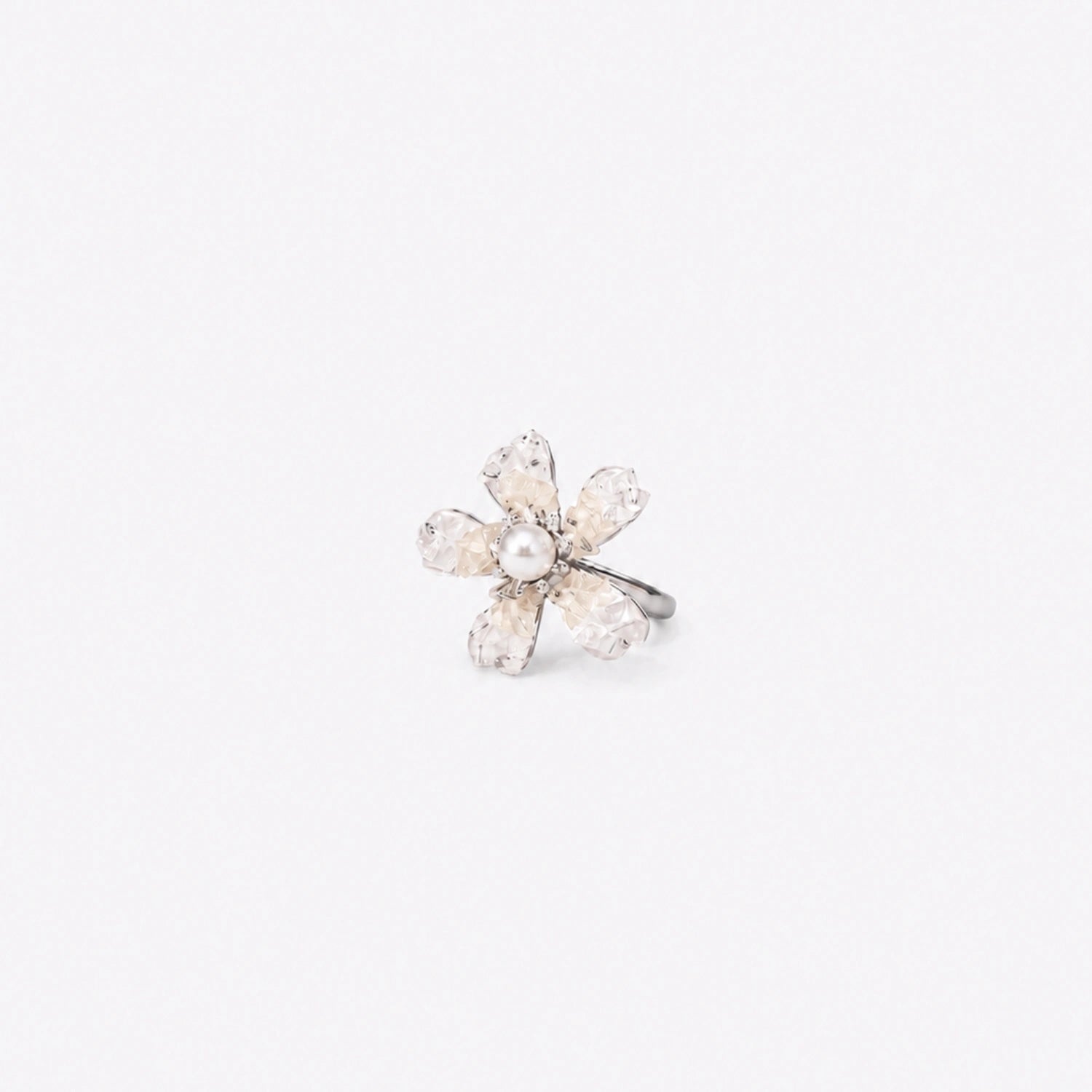 ALENCIA Frosted Floral Ring image 11