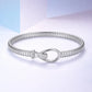 Silver Teardrop Flex Bracelet image 0