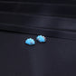 Blue Shell Starfish Stud Earrings image 0
