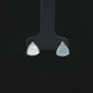 Pearl Dewdrop Silver Stud Earrings