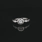 The Alencia Urban Serenade Vintage Halo Solitaire Ring