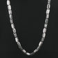 Alencia Royale Geometric Link 925 Sterling Silver Chain Necklace