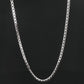 Alencia Limited Edition Box Link Silver Chain Necklace