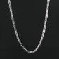 Alencia Limited Edition Figaro Link Silver Chain Necklace