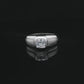 The Alencia Urban Bridge Solitaire Silver Ring