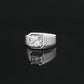 The Alencia Urban Classic Solitaire Silver Ring