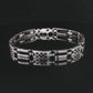 Alencia Checkmate Link 925 Sterling Silver Bracelet
