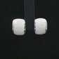 Luna Pearl Square Stud Earrings