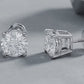 Round Brilliance Solitaire Stud Earrings