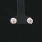 Silver Knot Stud Earrings
