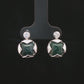 Silver Flow Drop Earrings