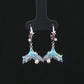 Ocean Tail Star Pearl Drop Earrings