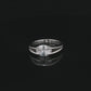 The Alencia Urban Serenade Split-Shank Oval Solitaire Ring