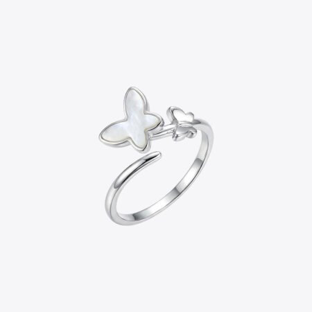 Butterfly Bloom Adjustable Ring