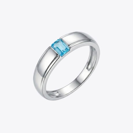 Alencia Prism Solitaire Silver Ring – 3 Stone Variations