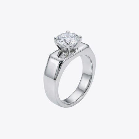 Celestial Solitaire Statement Ring