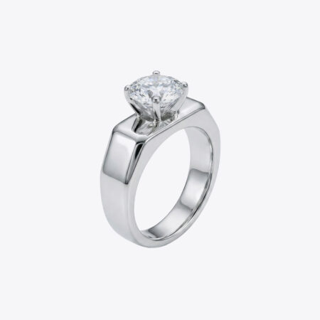 Celestial Solitaire Statement Ring