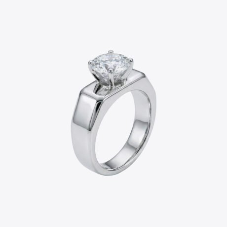 Celestial Solitaire Statement Ring