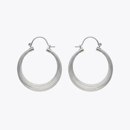 Eternal Silver Knot Studs.