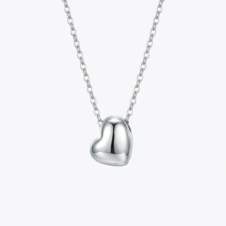 Eternal Heart Silver Pendant Necklace