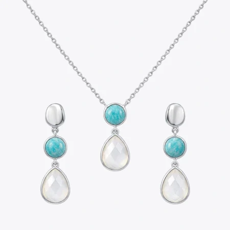 Alencia Coastal Azure Drop Set