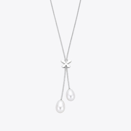 Mariposa Pearl Lariat Set