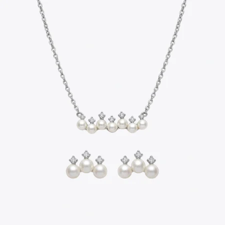 Alencia Royal Pearl Crown Set