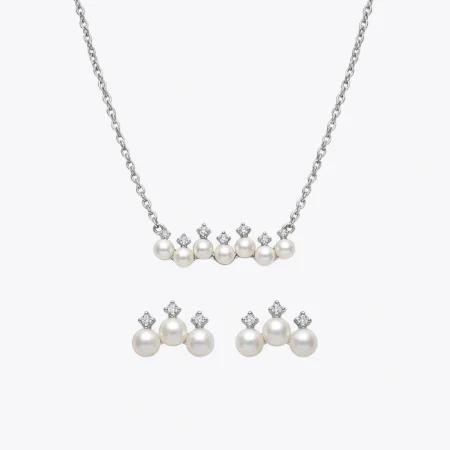 Alencia Royal Pearl Crown Set