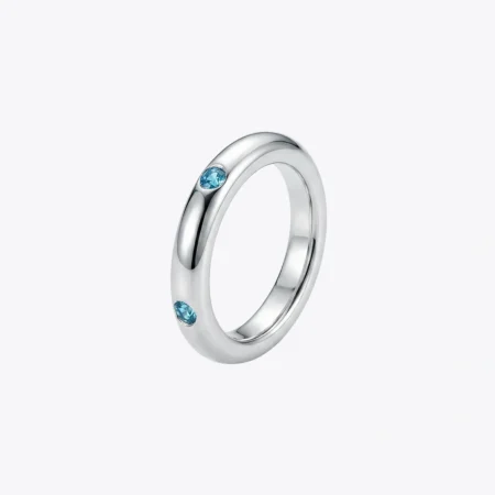 The Azure Accent Dome Ring
