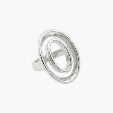 The Concentric Ellipse Statement Ring