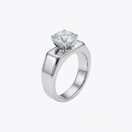 The Alencia Bold Solitaire Ring
